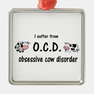 Ornement Métallique Vache OCD