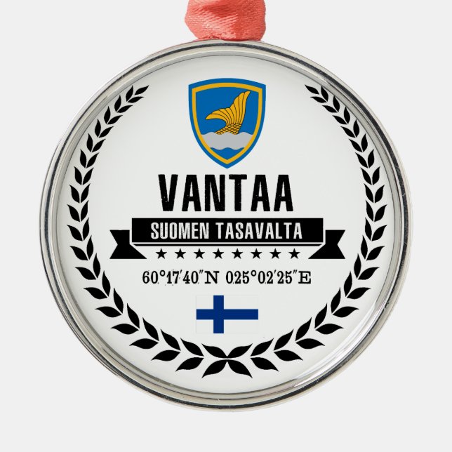 Ornement Métallique Vantaa (Devant)