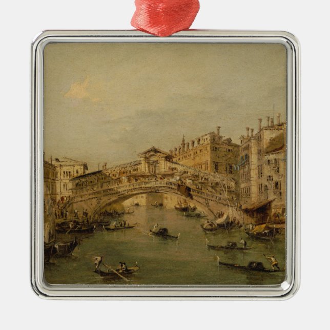 Ornement Métallique Venise le Rialto (Devant)