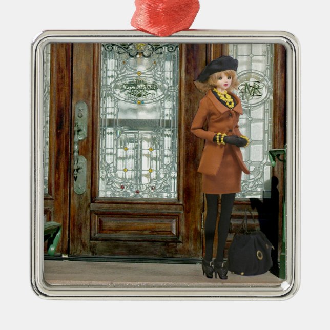 Ornement Métallique Verdi, L'Entrée De L'Hôtel Driskill, Austin (Devant)