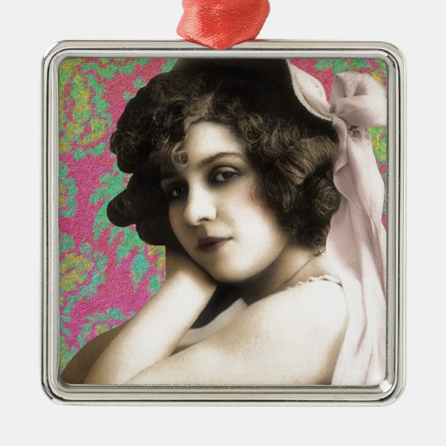 Ornement Métallique Vintage femme (Devant)