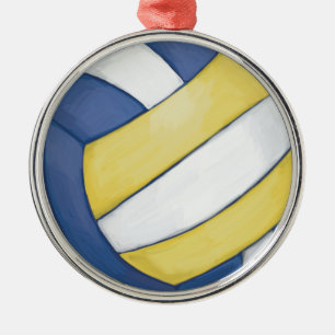 Ornement Métallique Volley-ball