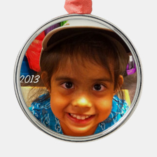 Ornement Métallique Votre photo ici ornementent