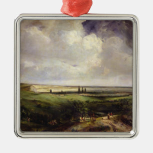 Ornement Métallique Vue de Rouen, 1831