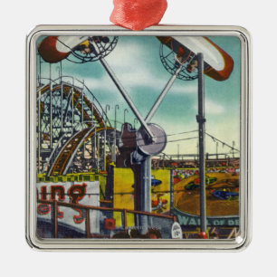 Ornement Métallique Vue du tour de Boucle-o-Avion # 2