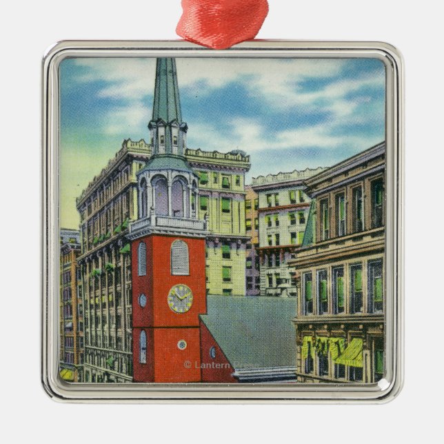 Ornement Métallique Vue extérieure de la vieille église du sud (Devant)