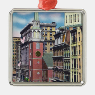 Ornement Métallique Vue extérieure de la vieille réunion hall du sud