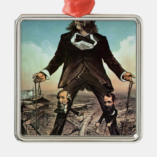 Ornement Métallique W.H. Vanderbilt comme 'colosse des routes (Devant)