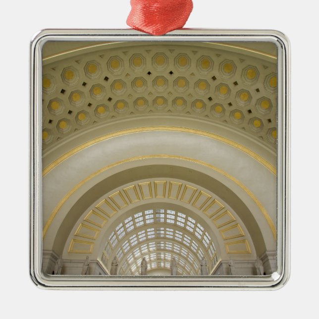 Ornement Métallique WASHINGTON, C.C ETATS-UNIS. Intérieur de station (Devant)