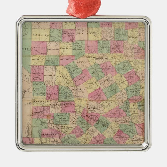 Ornement Métallique Western Texas (Devant)