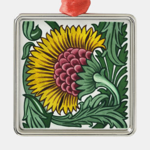 Ornement Métallique William de Morgan Tile