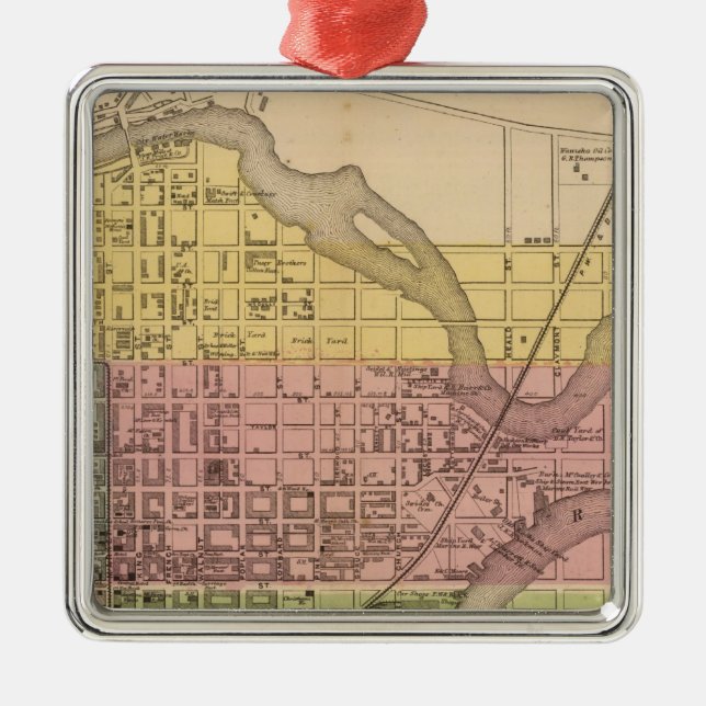 Ornement Métallique Wilmington (Devant)