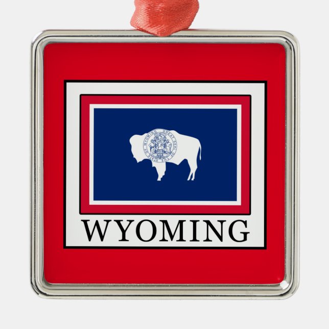 Ornement Métallique Wyoming (Devant)
