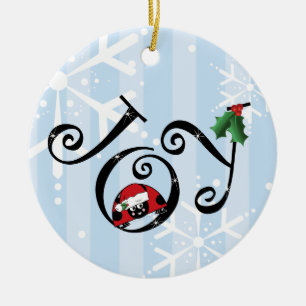 Ornement mignon de joie de coccinelle