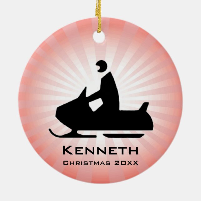 Ornement motoneige (Dos)