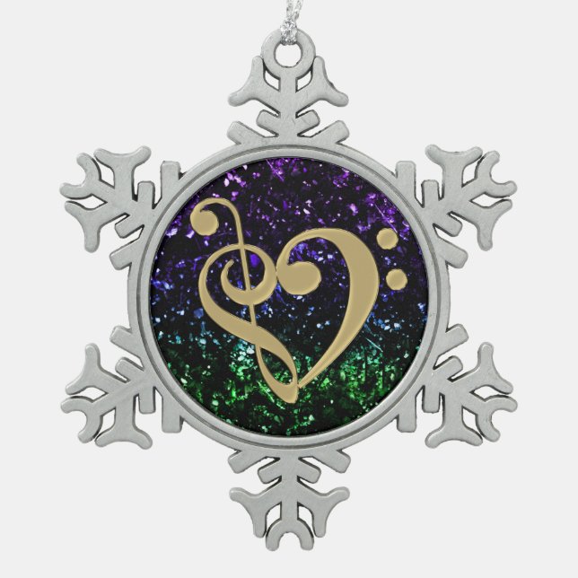 Ornement musical de vacances de parties (Devant)