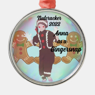 Ornement Nutcracker personnalisé - Gingersnap