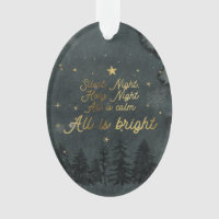 Ornement Oval de nuit silencieux