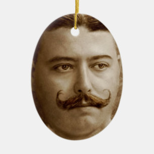 Ornement Ovale En Céramique Americana - Le patron