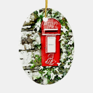 ORNEMENT OVALE EN CÉRAMIQUE ANCIENNE ANGLETERRE