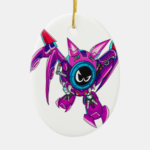 Ornement Ovale En Céramique Bataillon transformable Zauhawk