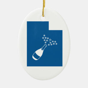 Ornement Ovale En Céramique Beautiful