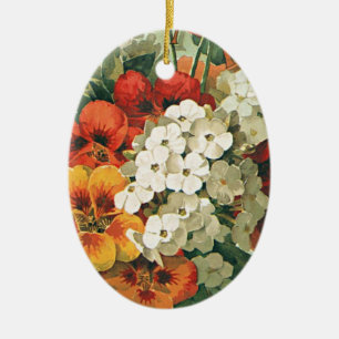 Ornement Ovale En Céramique Catalogue de semences vintage Eastman's Seed Cover