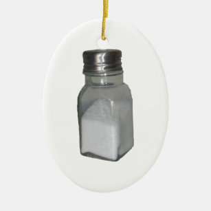 Ornement Ovale En Céramique Dispositif trembleur de sel