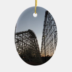 Ornement Ovale En Céramique Force et parc en acier de Thunderhawk Dorney