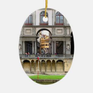 Ornement Ovale En Céramique Galerie des Offices