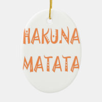 Hakuna Matata - Art Tribal Africain