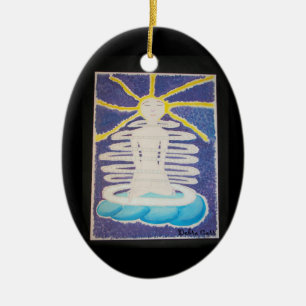Ornement Ovale En Céramique I have always been-oval ornament