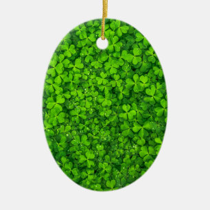 Ornement Ovale En Céramique Ireland