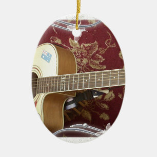 Ornement Ovale En Céramique L'ancien est l'or Hakuna Matata.