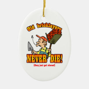 Ornement Ovale En Céramique Maçons