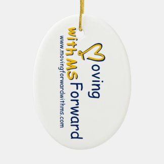 Ornement Ovale En Céramique Noël