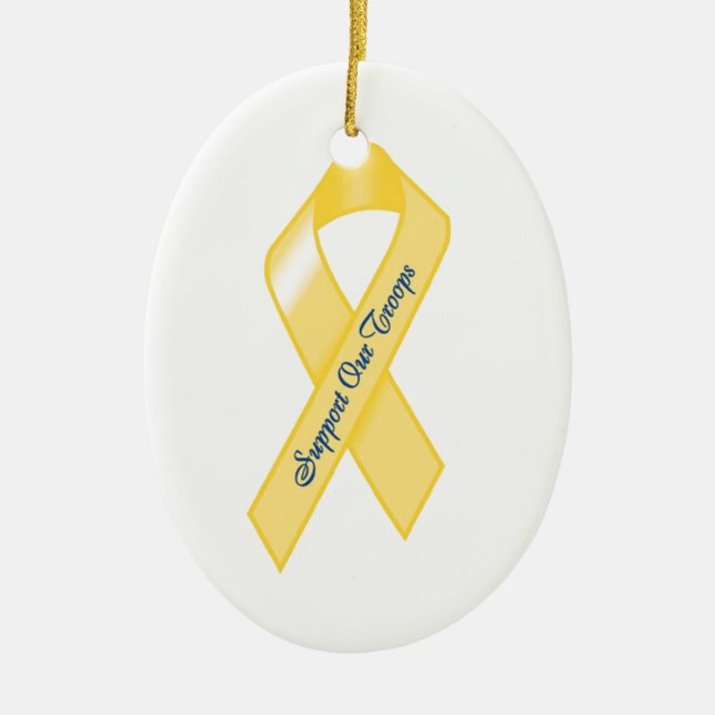 Ornement Ovale En Céramique Ornamanet militaire (Devant)