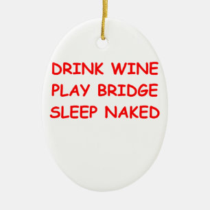 Ornement Ovale En Céramique pont en double