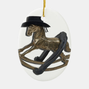 Ornement Ovale En Céramique RockingHorseCowboyHatHorseShoe122312 copy.png