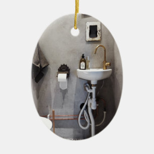 Ornement Ovale En Céramique Salle de bains géniale