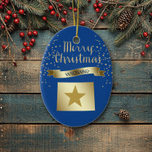 Star du Wyoming Gold bleu