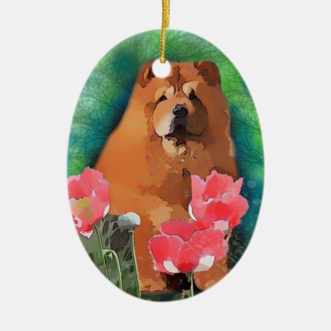 Ornement Ovale En Céramique Vacances impertinentes (Devant)