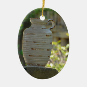 Ornement Ovale En Céramique Vie morte