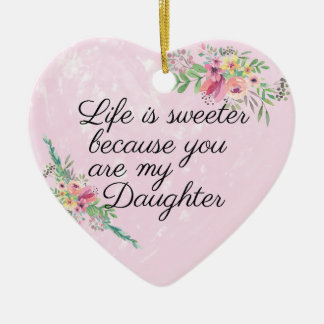 Ornement personnalisé de fille