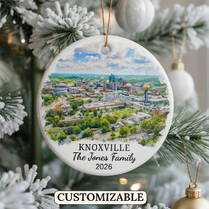 Ornement personnalisé de Knoxville, Tennessee sur