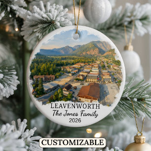 Ornement personnalisé de Leavenworth, Washington