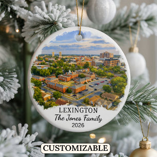 Ornement personnalisé de Lexington, Kentucky sur m