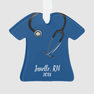 Ornement personnalisé de Noël d'infirmière