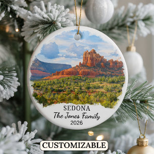 Ornement personnalisé de Sedona, Arizona sur mesur