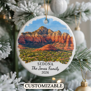 Ornement personnalisé de Sedona, Arizona sur mesur